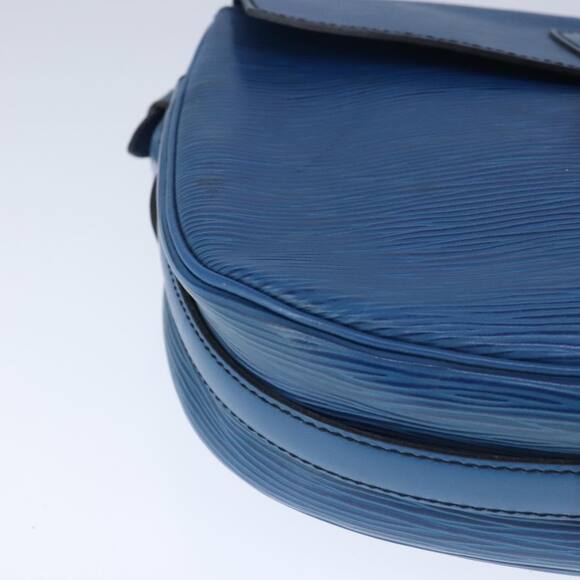 LOUIS VUITTON Epi June Feuille Shoulder Bag Blue M52155 - Picture 10 of 16